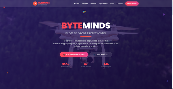 Portrait d’un caméraman professionnel en action